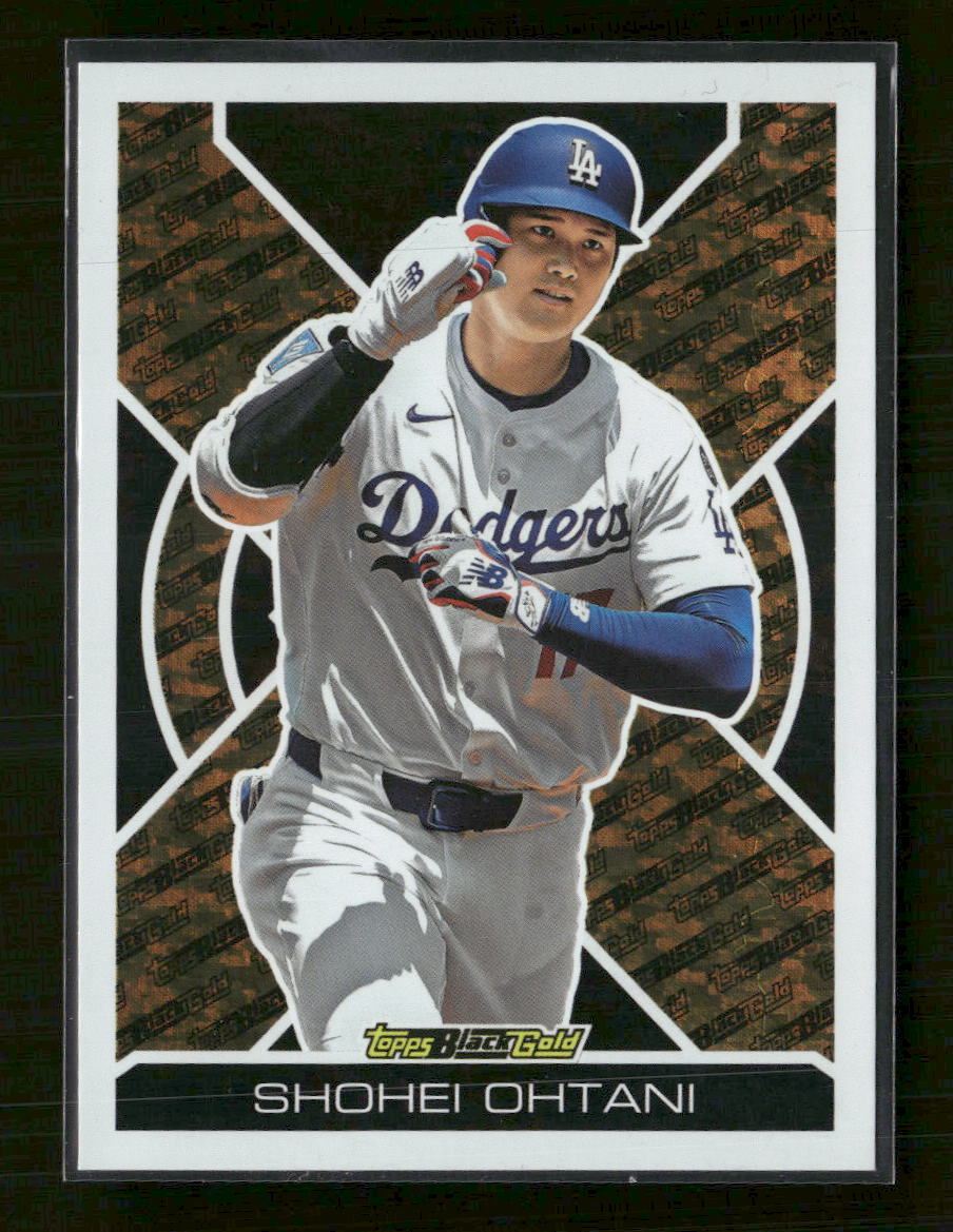 2025 Topps Update Topps Black Gold Shohei Ohtani #BG-19 - Golden Apple Comics