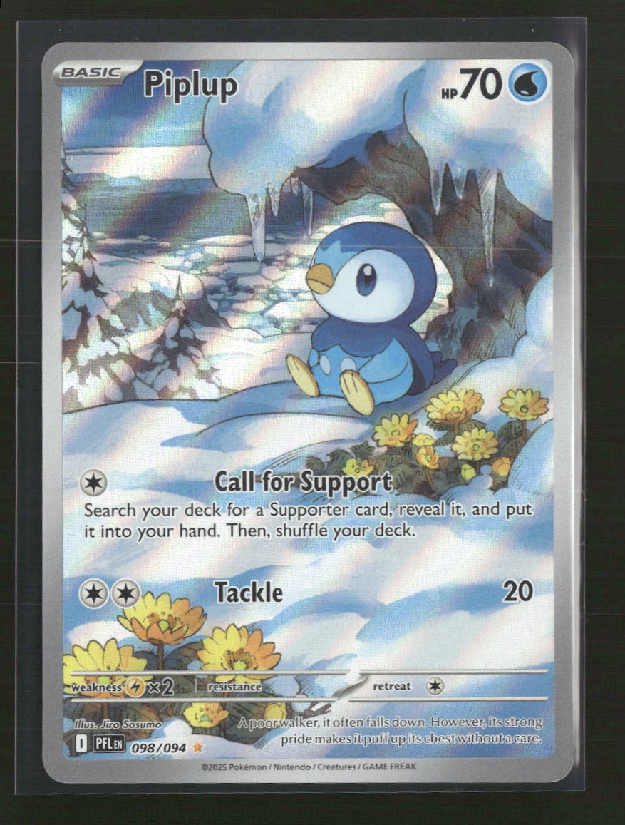 ME02: Phantasmal Flames Piplup #098/094 - Golden Apple Comics