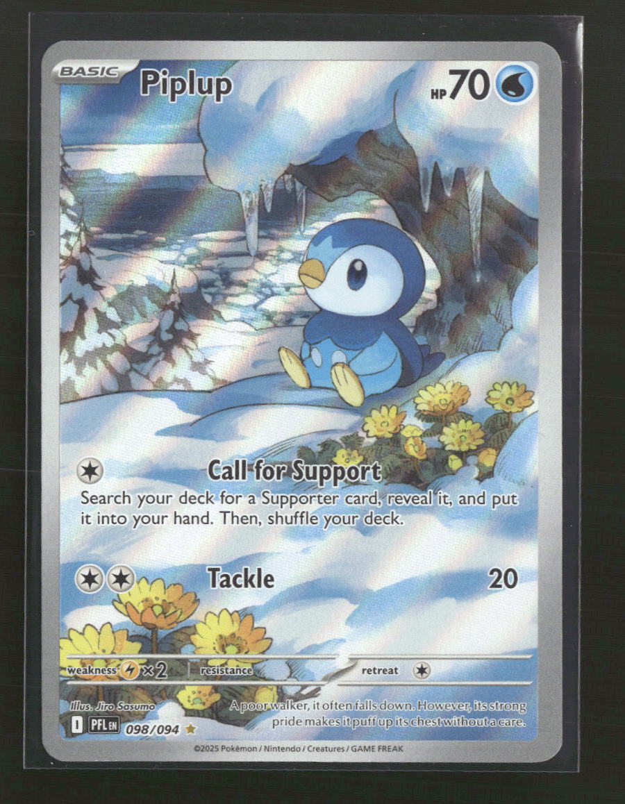 ME02: Phantasmal Flames Piplup #098/094 - Golden Apple Comics