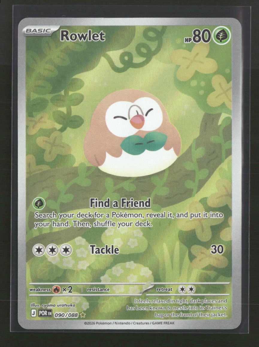 ME03: Perfect Order Rowlet #090/088 - Golden Apple Comics