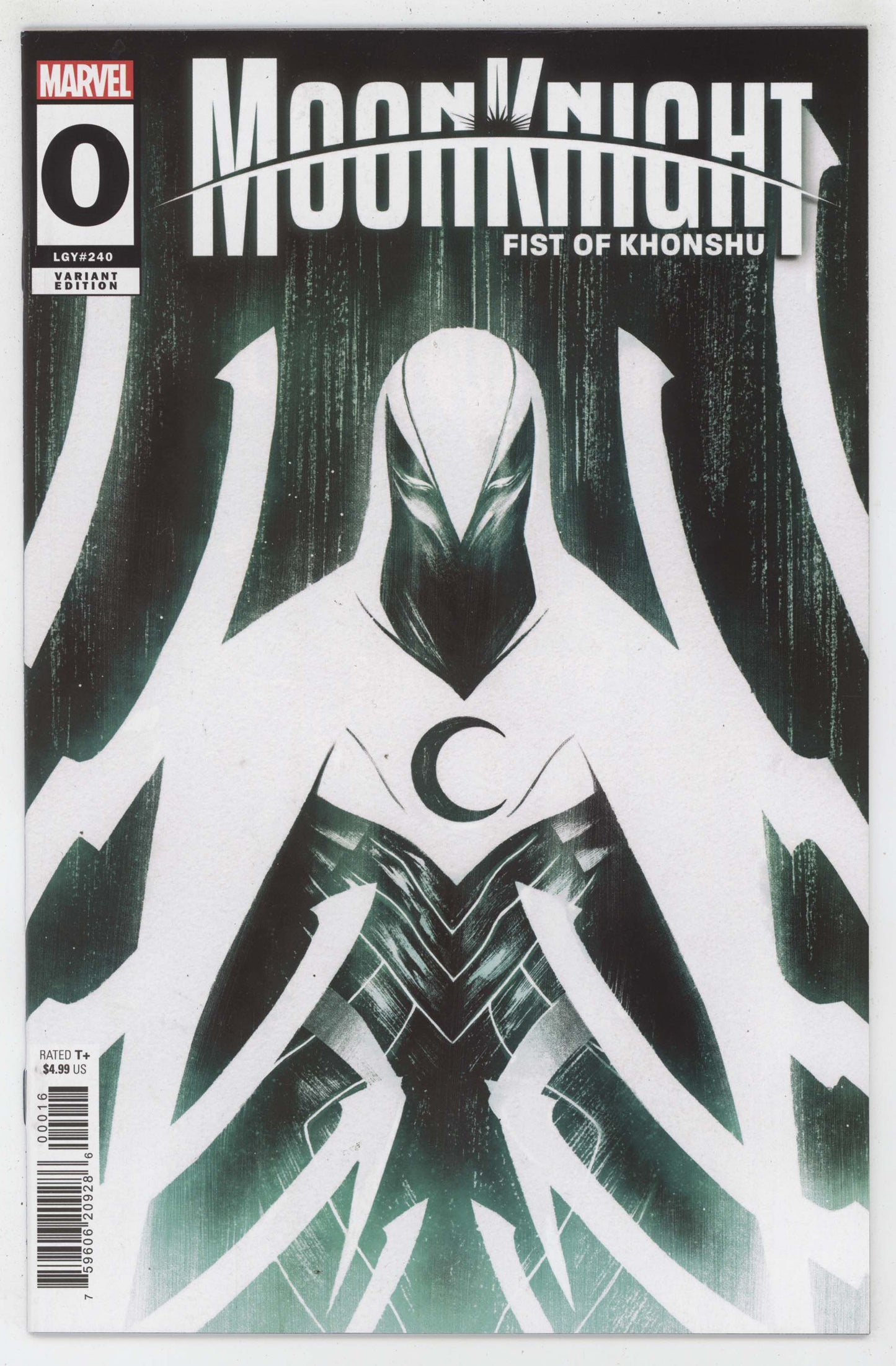 Moon Knight Fist Of Khonshu 0 Marvel 2024 NM- 9.2 Alessandro Cappuccio Variant