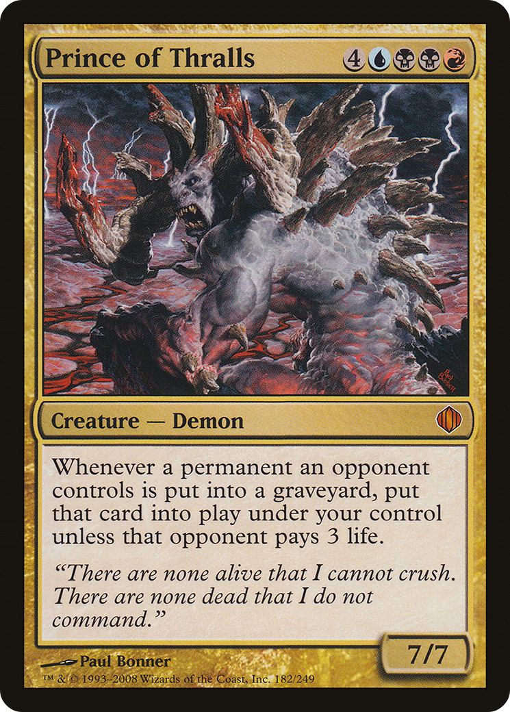 Prince of Thralls (ALA-182) - Shards of Alara Foil