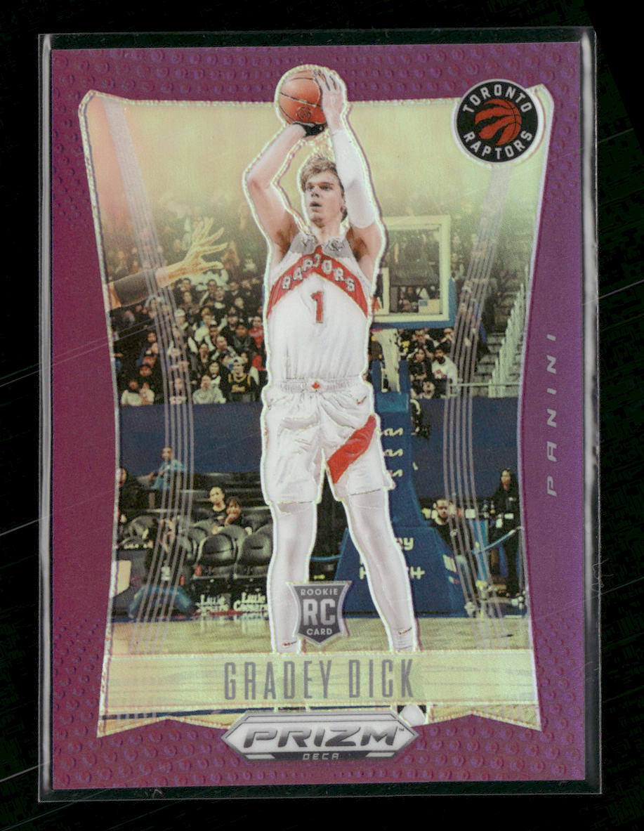 2023-24 Panini Prizm Deca Prizms Purple Gradey Dick #/99 #160 - Golden Apple Comics