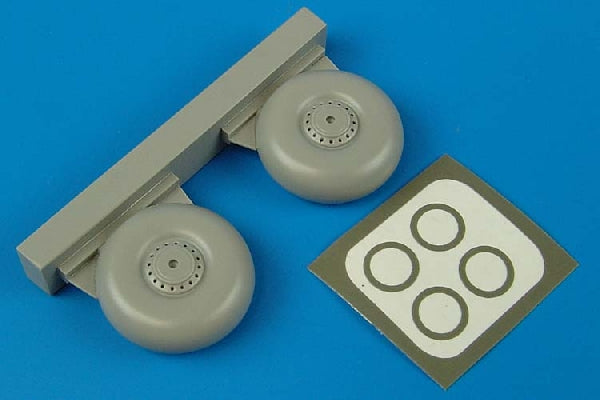 Aires 7204 1/72 Lancaster Wheels & Paint Masks For RVL