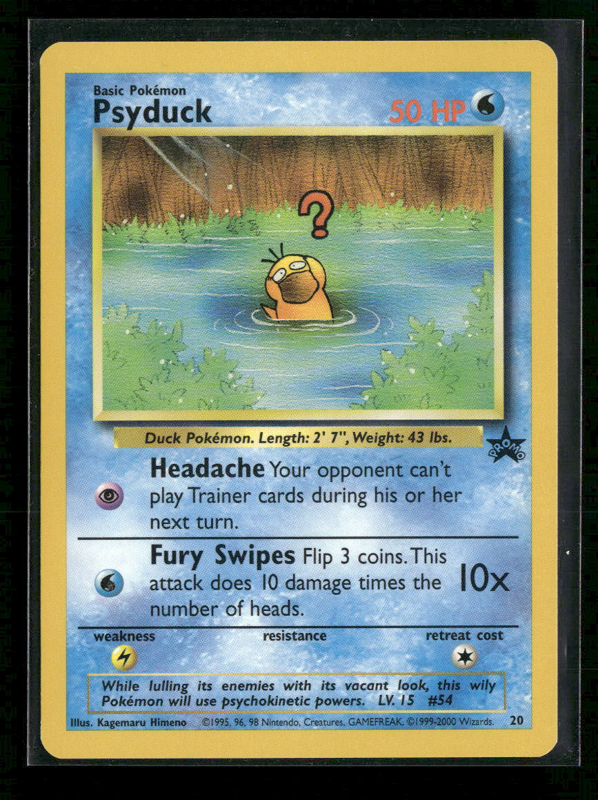 WoTC Promo Psyduck #20/53 - Golden Apple Comics