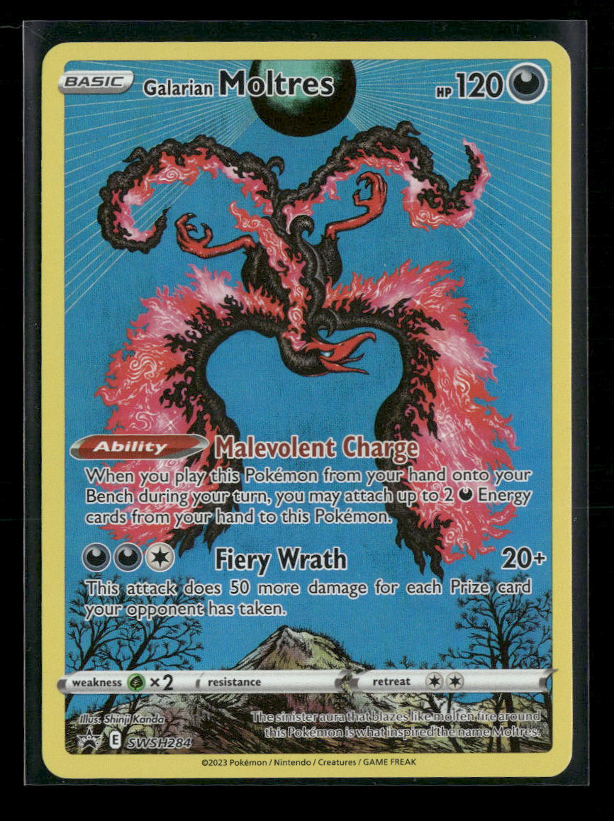 SWSH: Sword & Shield Promo Cards Galarian Moltres #SWSH284 - Golden Apple Comics