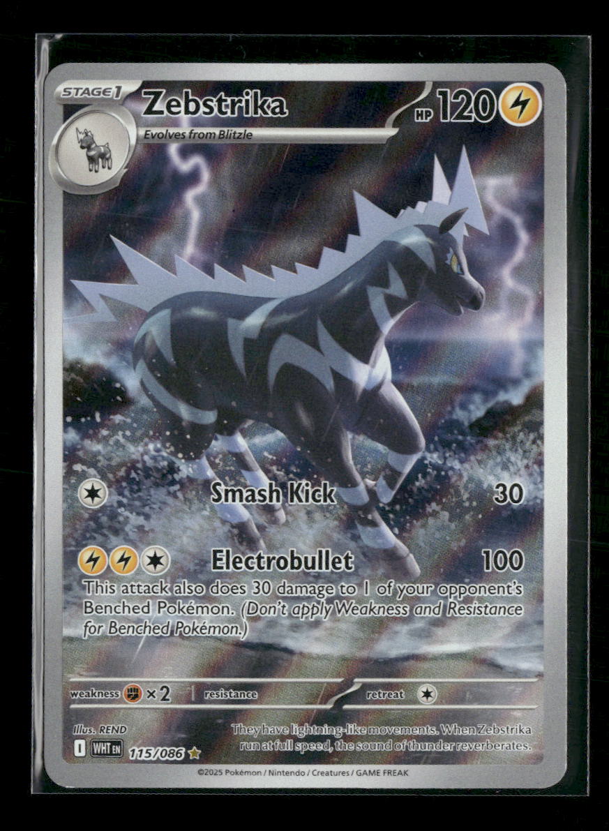 SV: White Flare Zebstrika #115/086 - Golden Apple Comics
