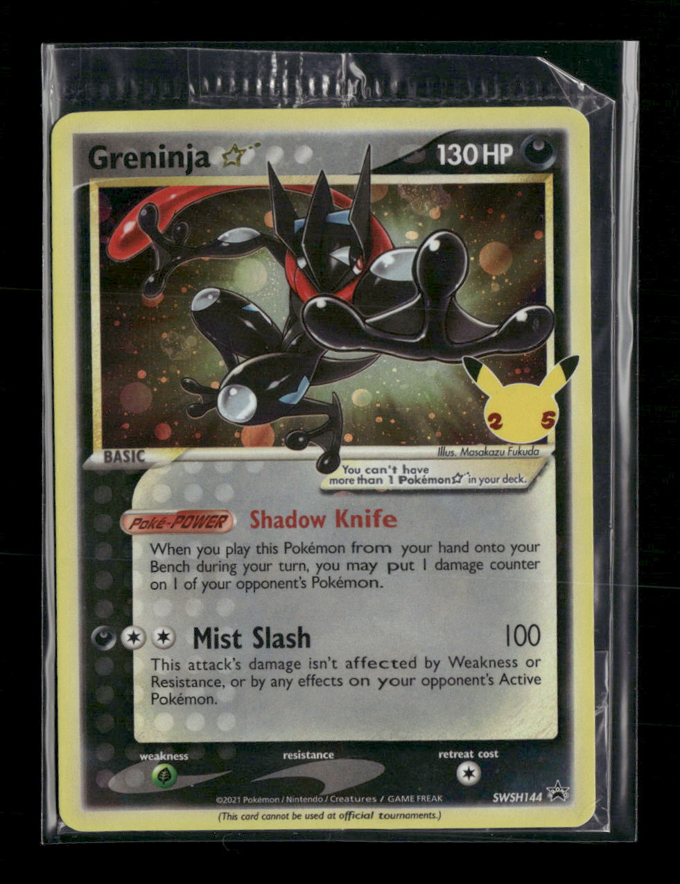 SWSH: Sword & Shield Promo Cards Greninja Star #SWSH144 - Golden Apple Comics