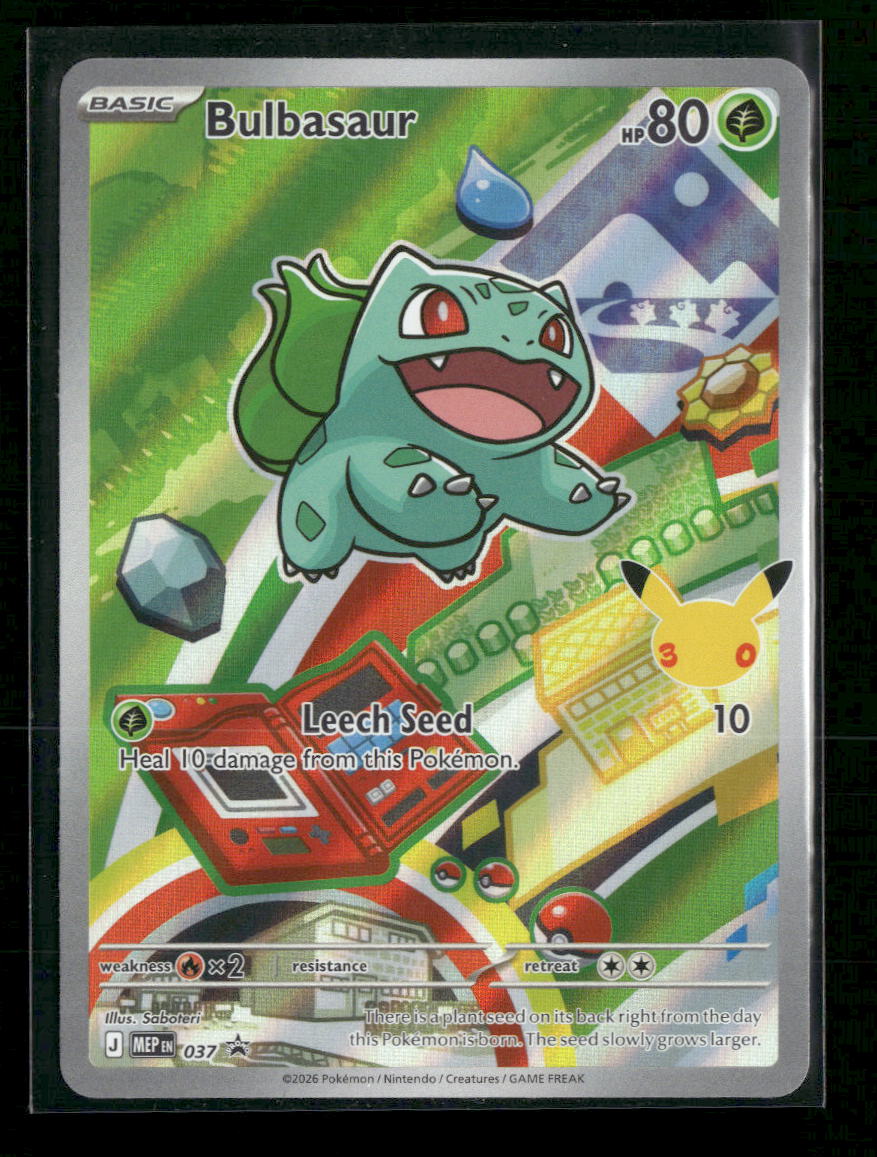 ME: Mega Evolution Promo Bulbasaur #037 - Golden Apple Comics