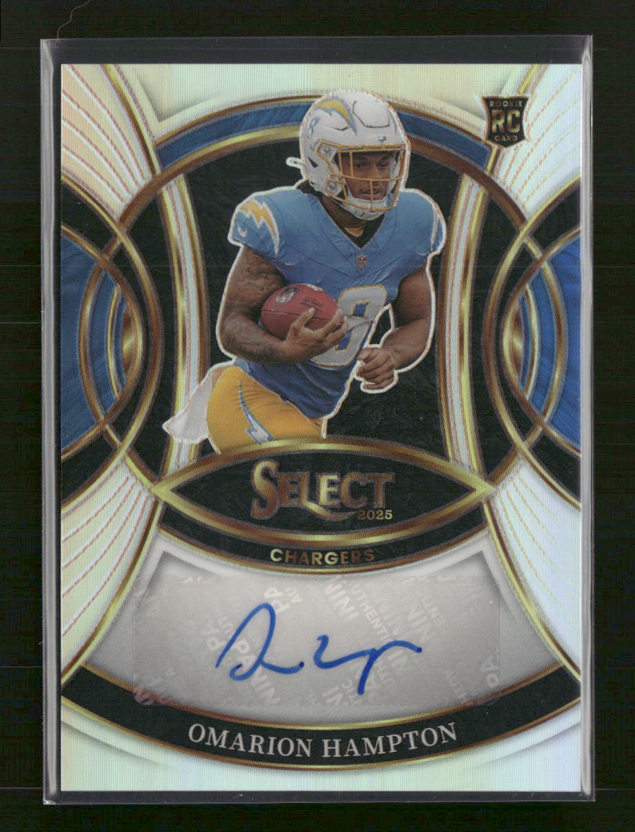 2025 Panini Select Rookie Signatures Prizm Omarion Hampton Auto #RSI-OHN - Golden Apple Comics