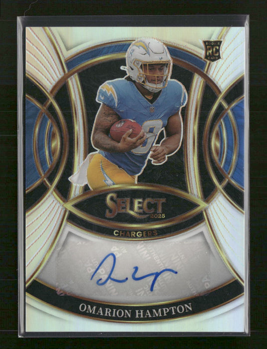 2025 Panini Select Rookie Signatures Prizm Omarion Hampton Auto #RSI-OHN - Golden Apple Comics
