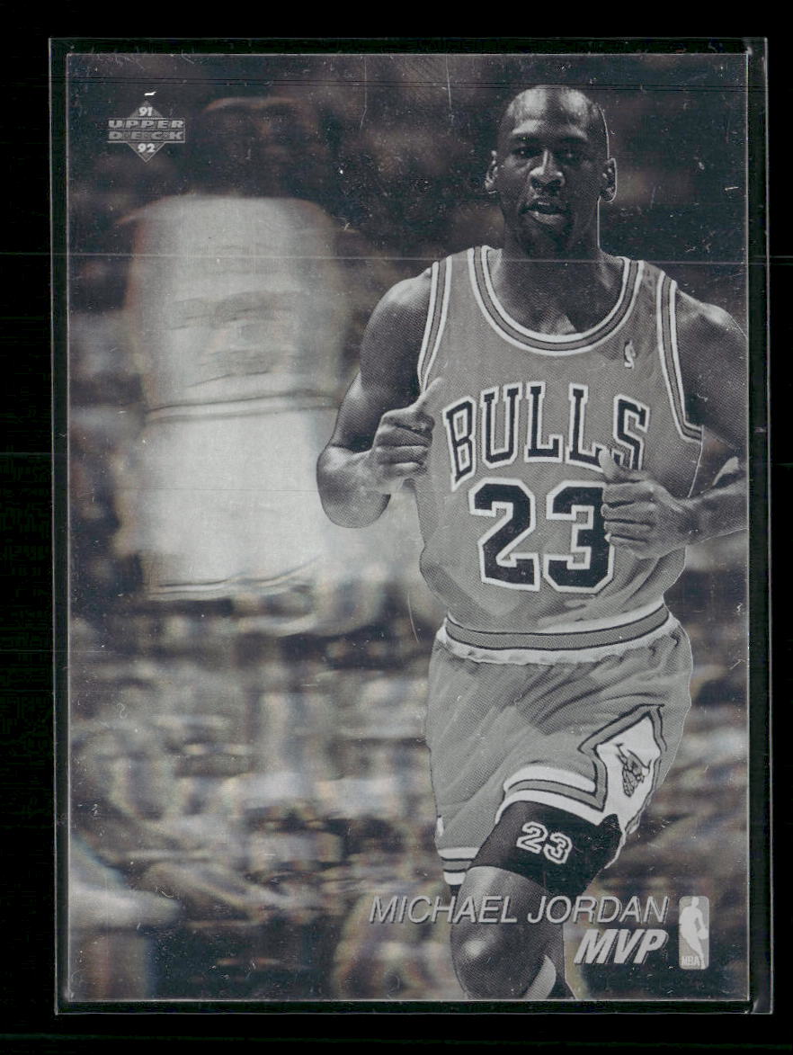 1991-92 Upper Deck Award Winner Holograms Michael Jordan #AW4 - Golden Apple Comics