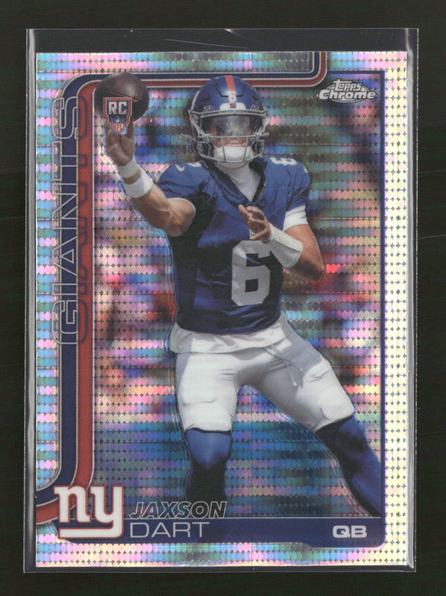 2025 Topps Chrome Pulsar Refractor Jaxson Dart Rookie #306 - Golden Apple Comics