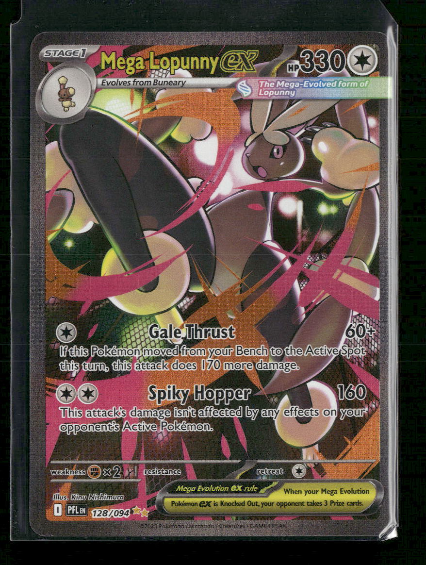 ME02: Phantasmal Flames Mega Lopunny ex #128/094 - Golden Apple Comics