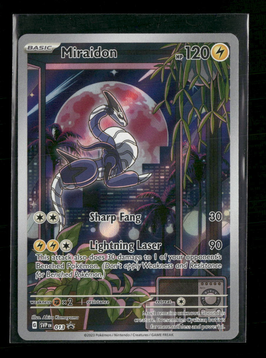 SV: Scarlet & Violet Promo Cards Miraidon #013 - Golden Apple Comics