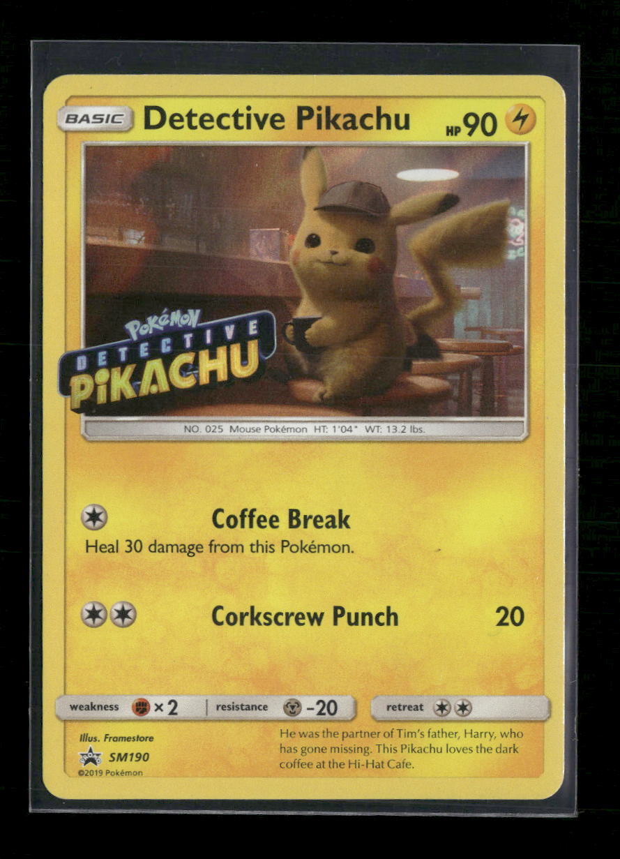 SM Promos Detective Pikachu #SM190 - Golden Apple Comics