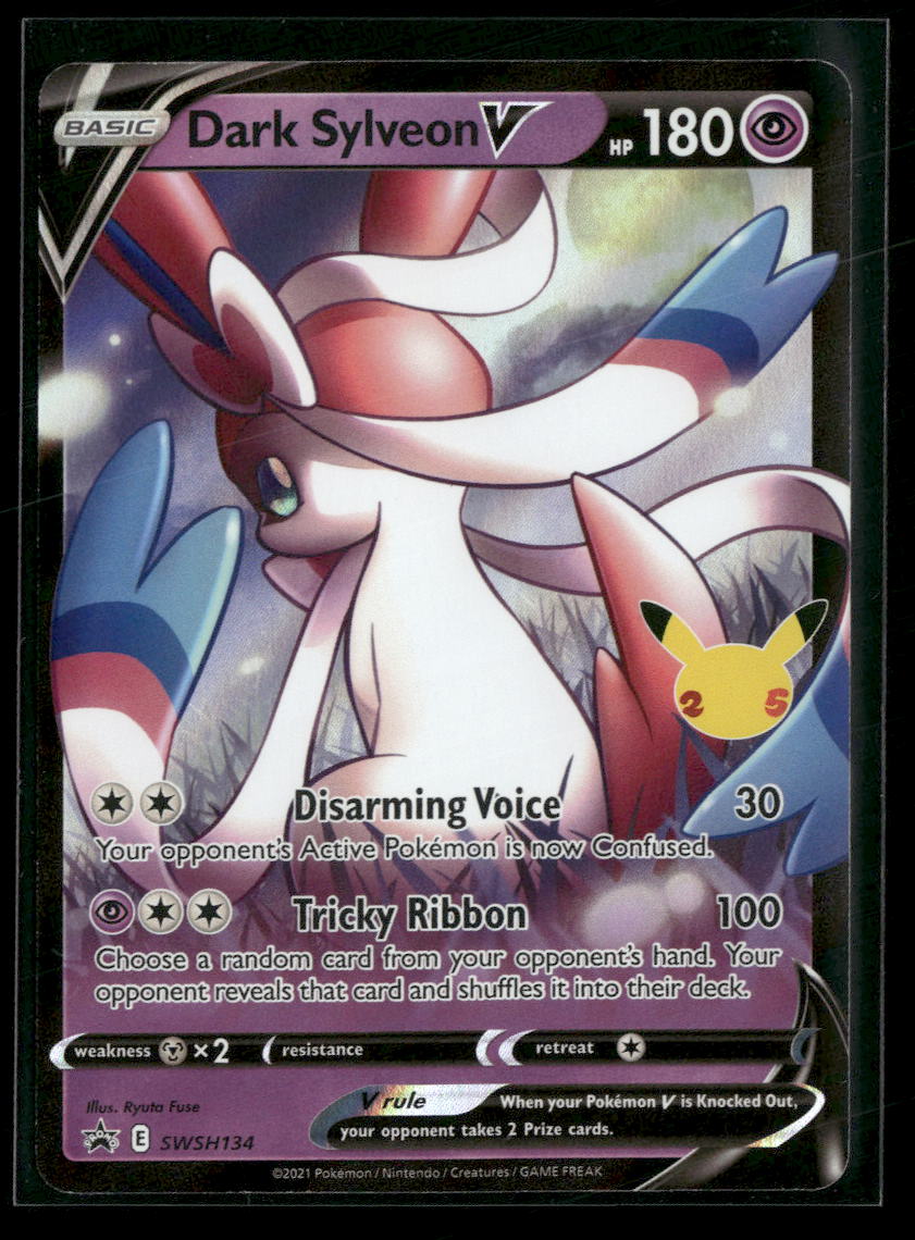 SWSH: Sword & Shield Promo Cards Dark Sylveon V #SWSH134 - Golden Apple Comics