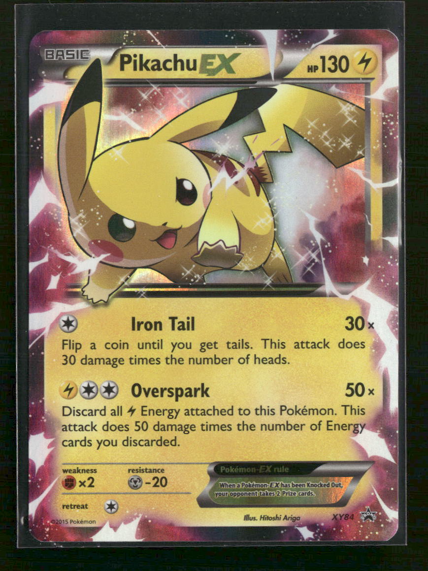 XY Promos Pikachu EX #XY84 - Golden Apple Comics