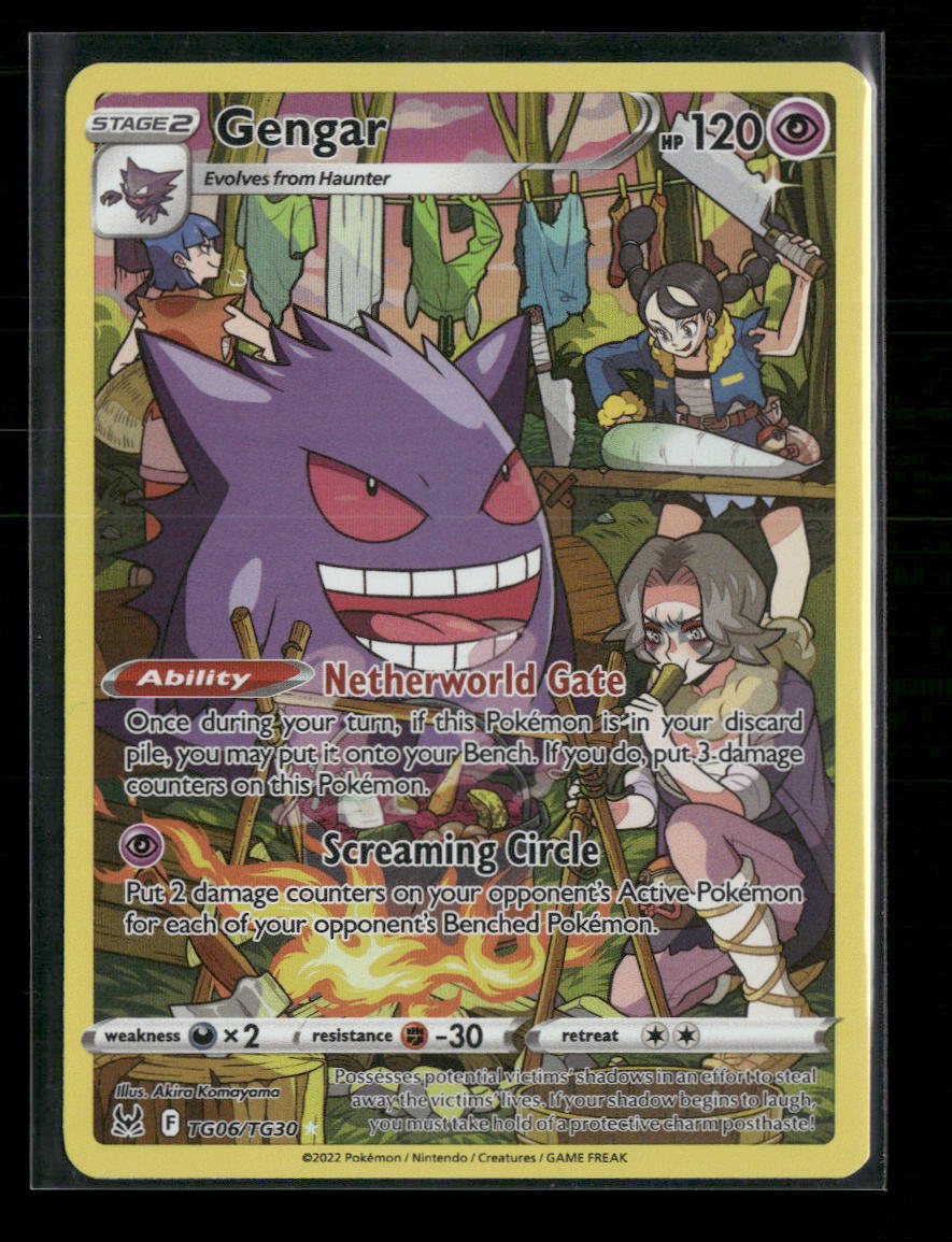 SWSH11: Lost Origin Trainer Gallery Gengar #TG06/TG30 - Golden Apple Comics