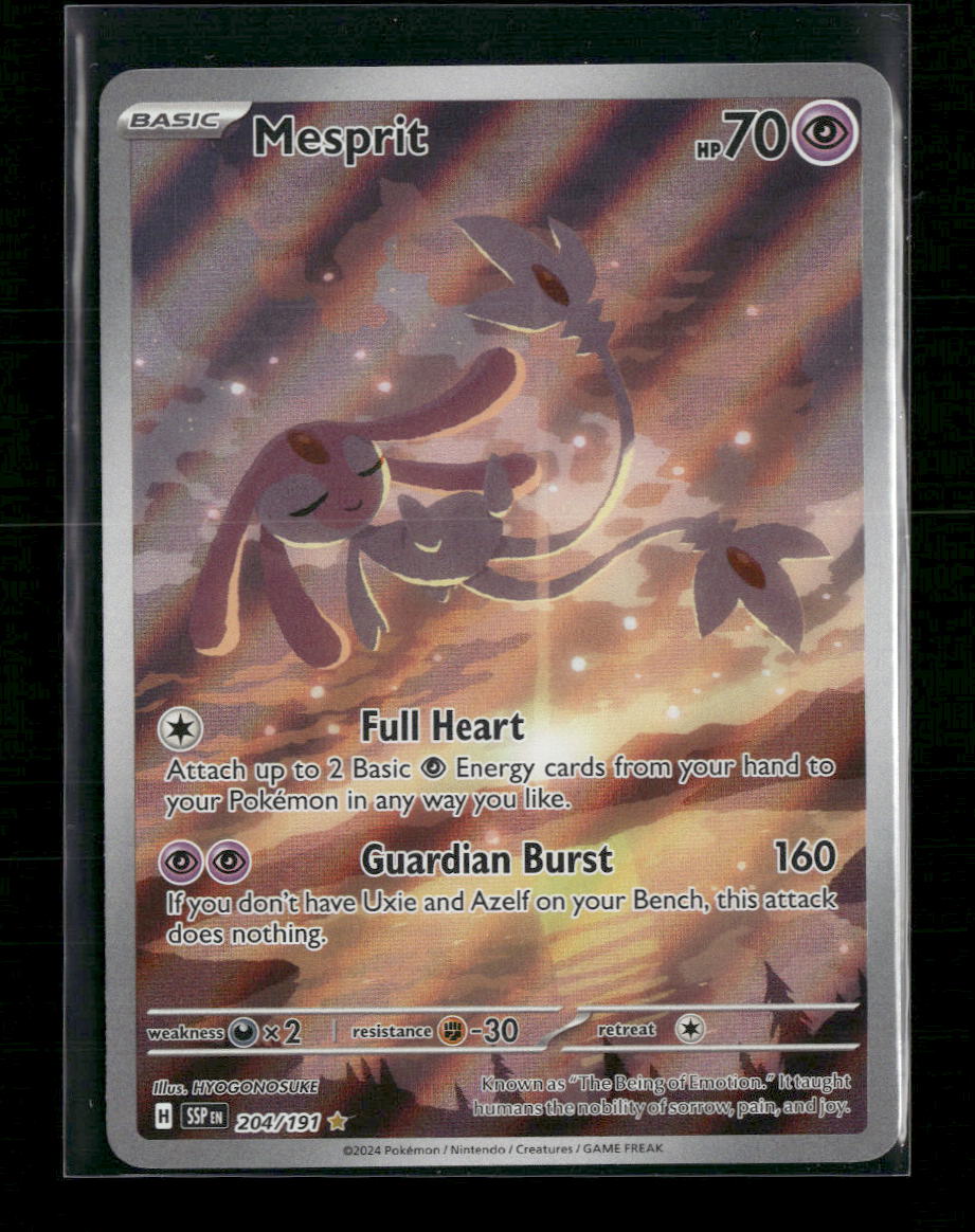 SV08: Surging Sparks Mesprit #204/191 - Golden Apple Comics