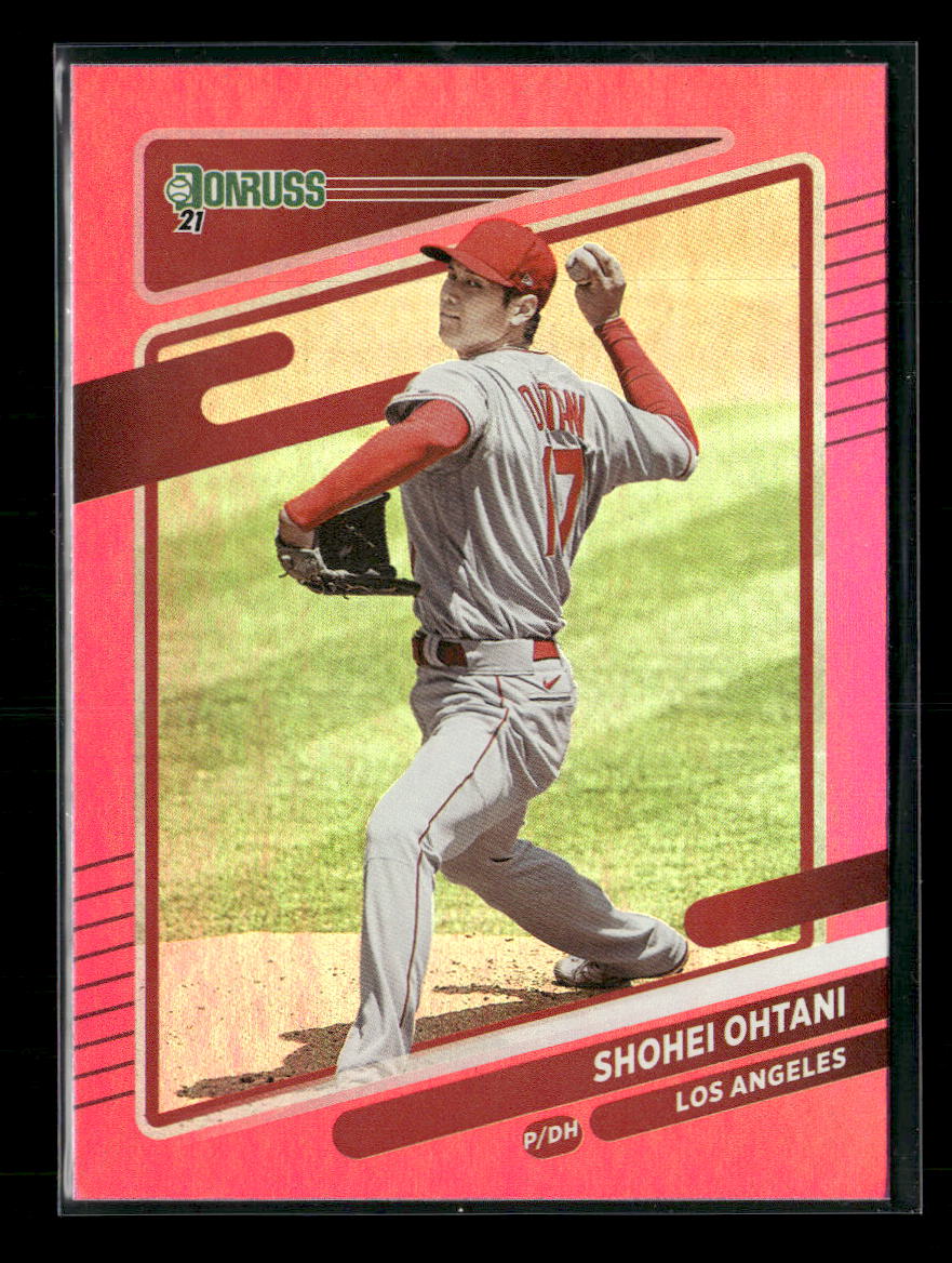 2021 Donruss Holo Pink Shohei Ohtani #199 - Golden Apple Comics