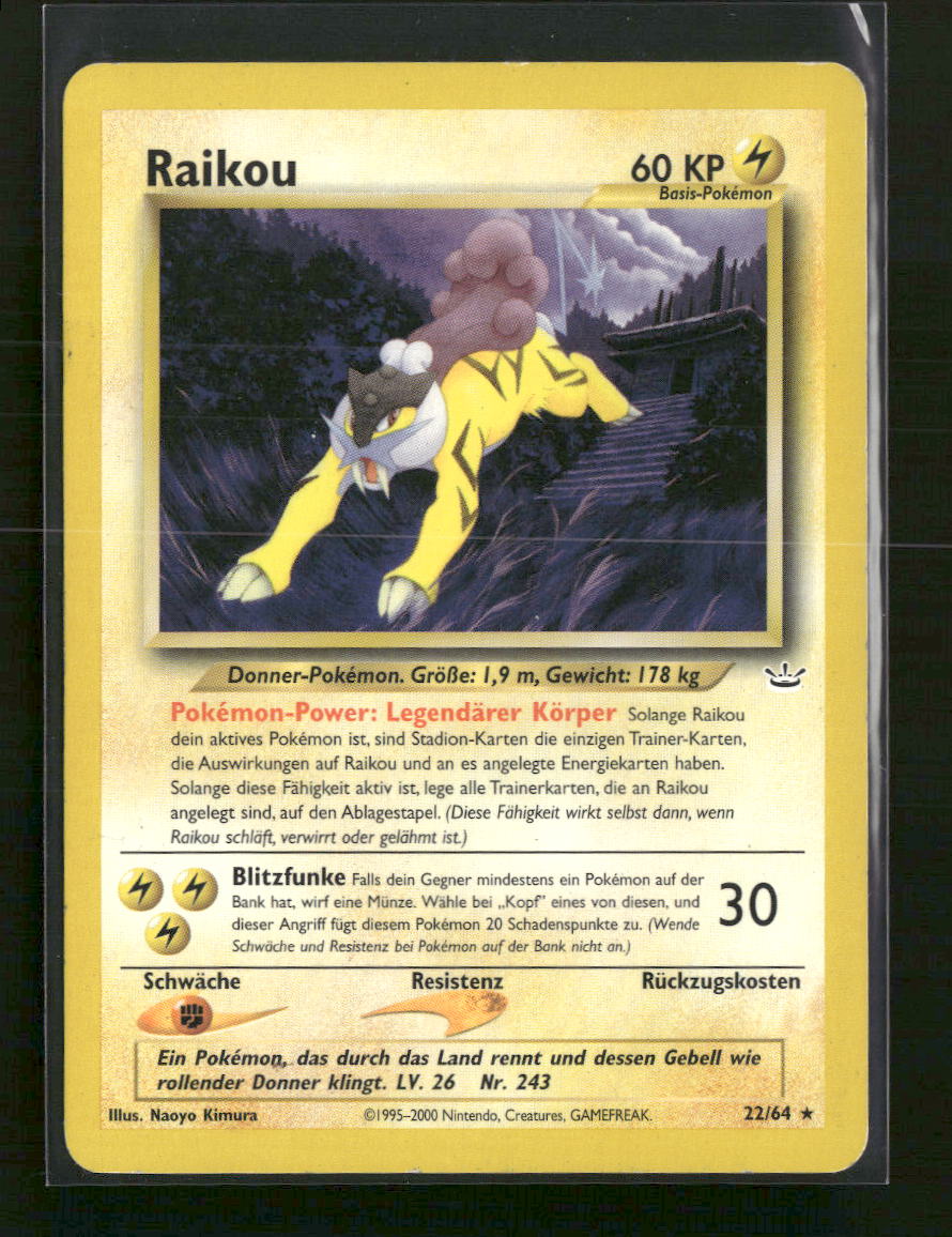 Neo Revelation Raikou (22) #22/64 - Golden Apple Comics