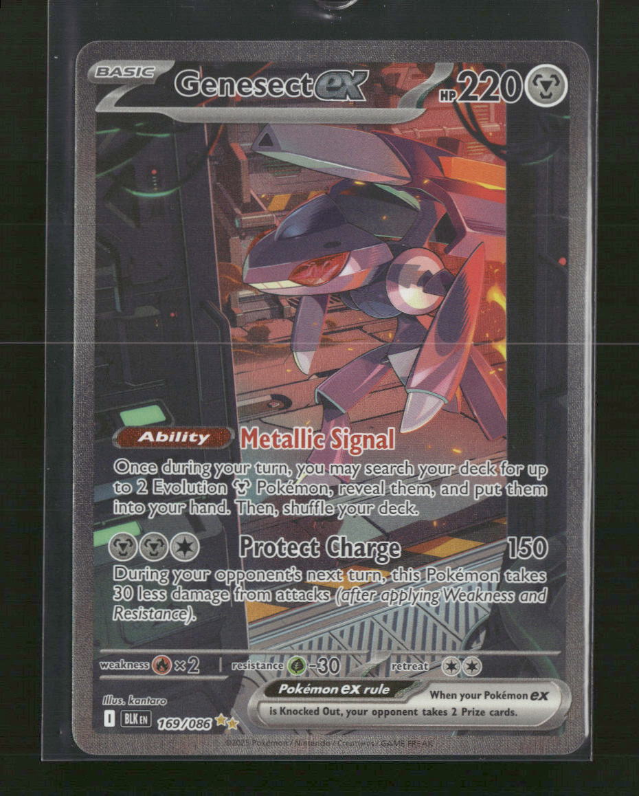 SV: Black Bolt Genesect ex #169/086 - Golden Apple Comics
