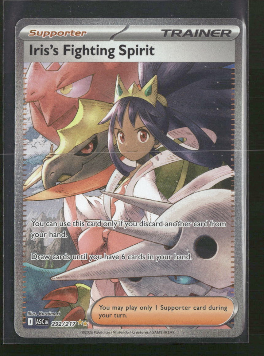 ME: Ascended Heroes Iris's Fighting Spirit #292/217 - Golden Apple Comics