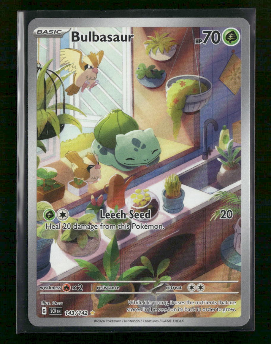 SV07: Stellar Crown Bulbasaur #143/142 - Golden Apple Comics