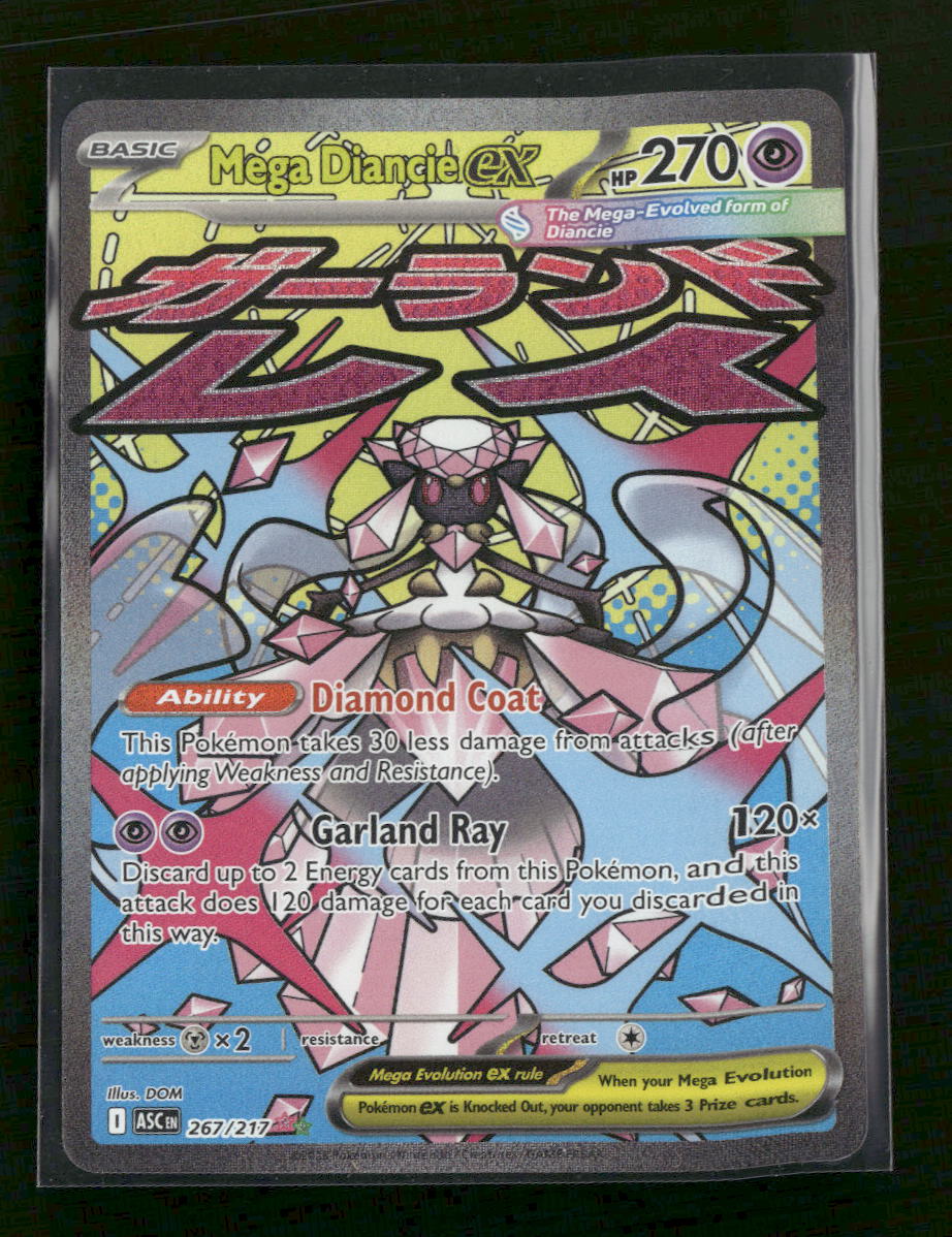 ME: Ascended Heroes Mega Diancie ex #267/217 - Golden Apple Comics