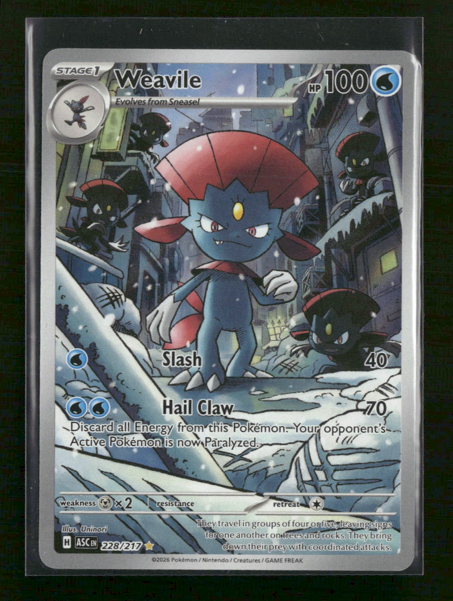 ME: Ascended Heroes Weavile #228/217 - Golden Apple Comics