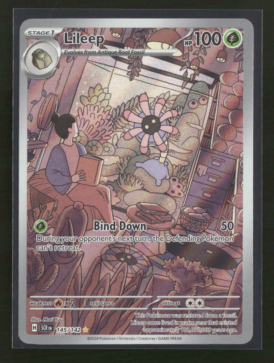 SV07: Stellar Crown Lileep #145/142 - Golden Apple Comics