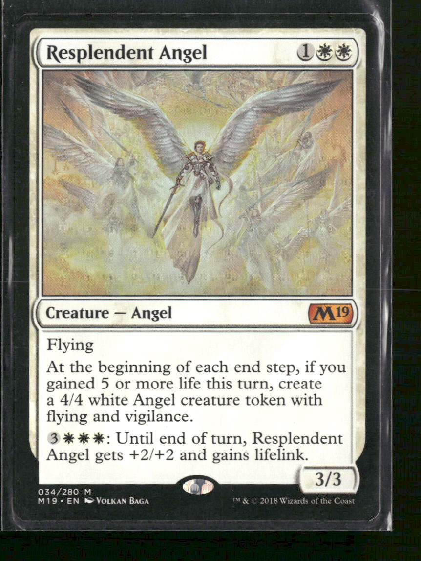 Core Set 2019 Resplendent Angel #34 - Golden Apple Comics