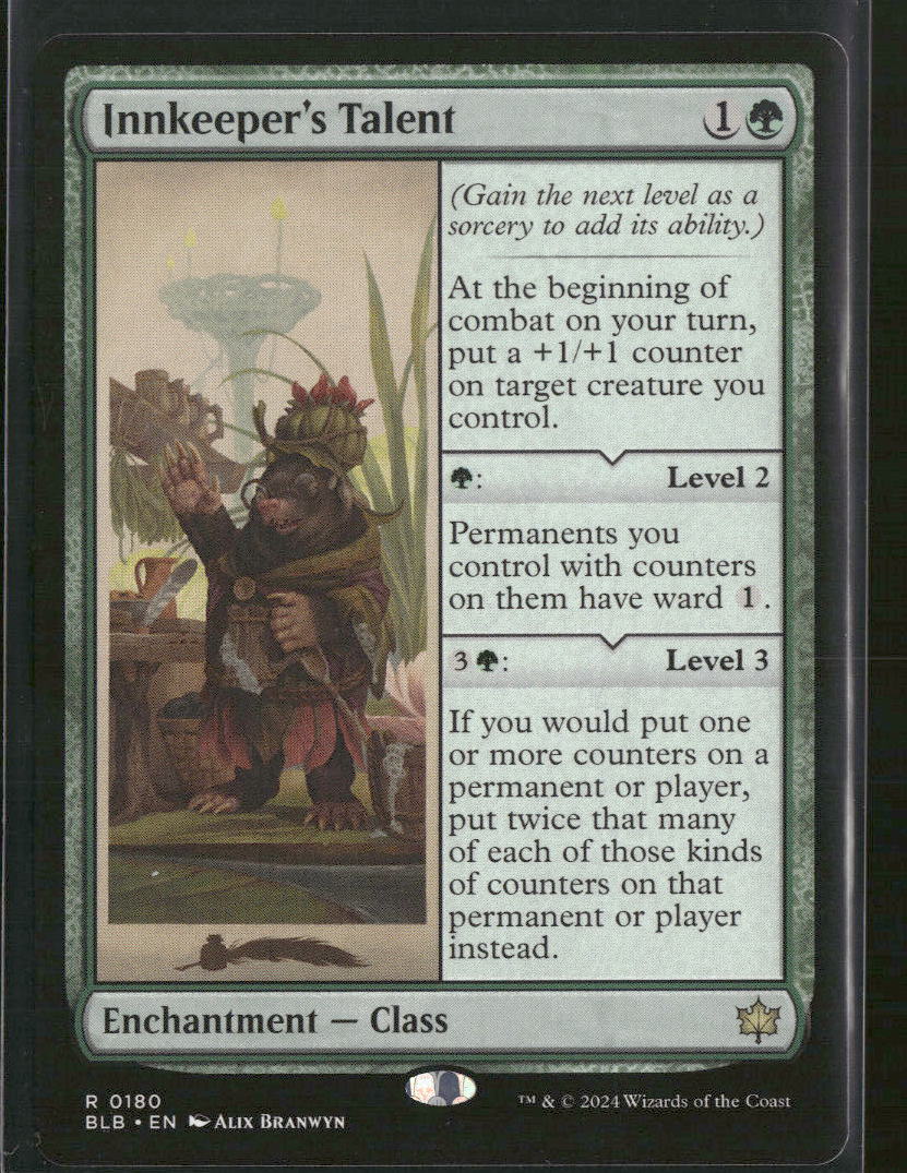 Bloomburrow Innkeeper's Talent #180 - Golden Apple Comics