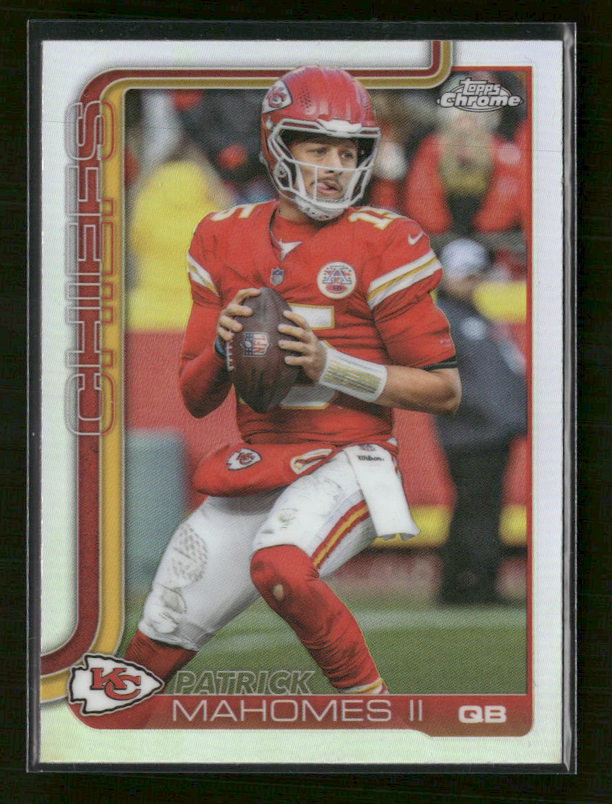 2025 Topps Chrome Refractor Patrick Mahomes II #148 - Golden Apple Comics