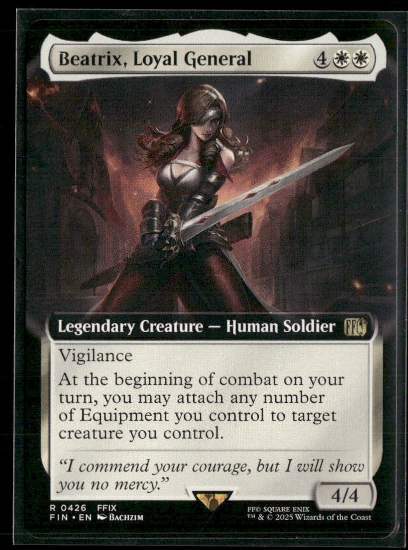 FINAL FANTASY Beatrix, Loyal General (Extended Art) #426 - Golden Apple Comics