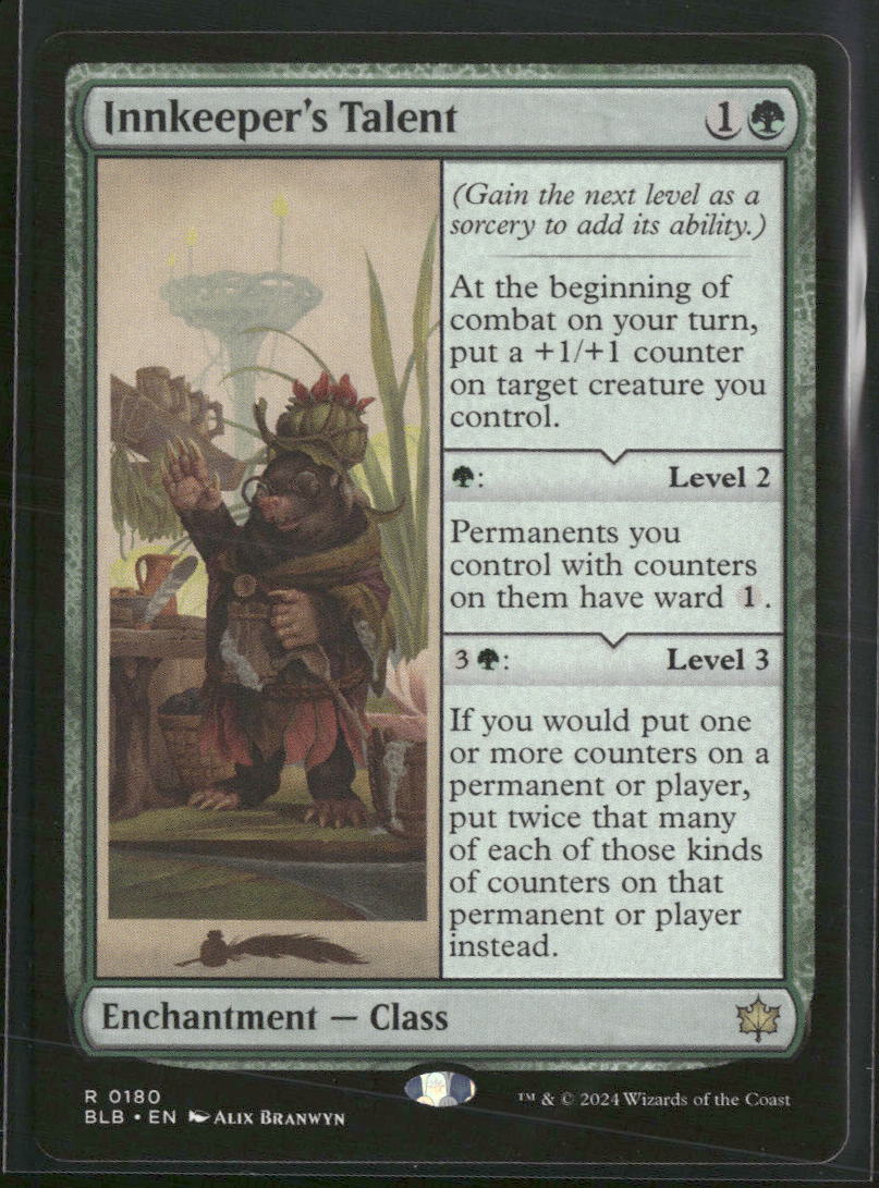 Bloomburrow Innkeeper's Talent #180 - Golden Apple Comics