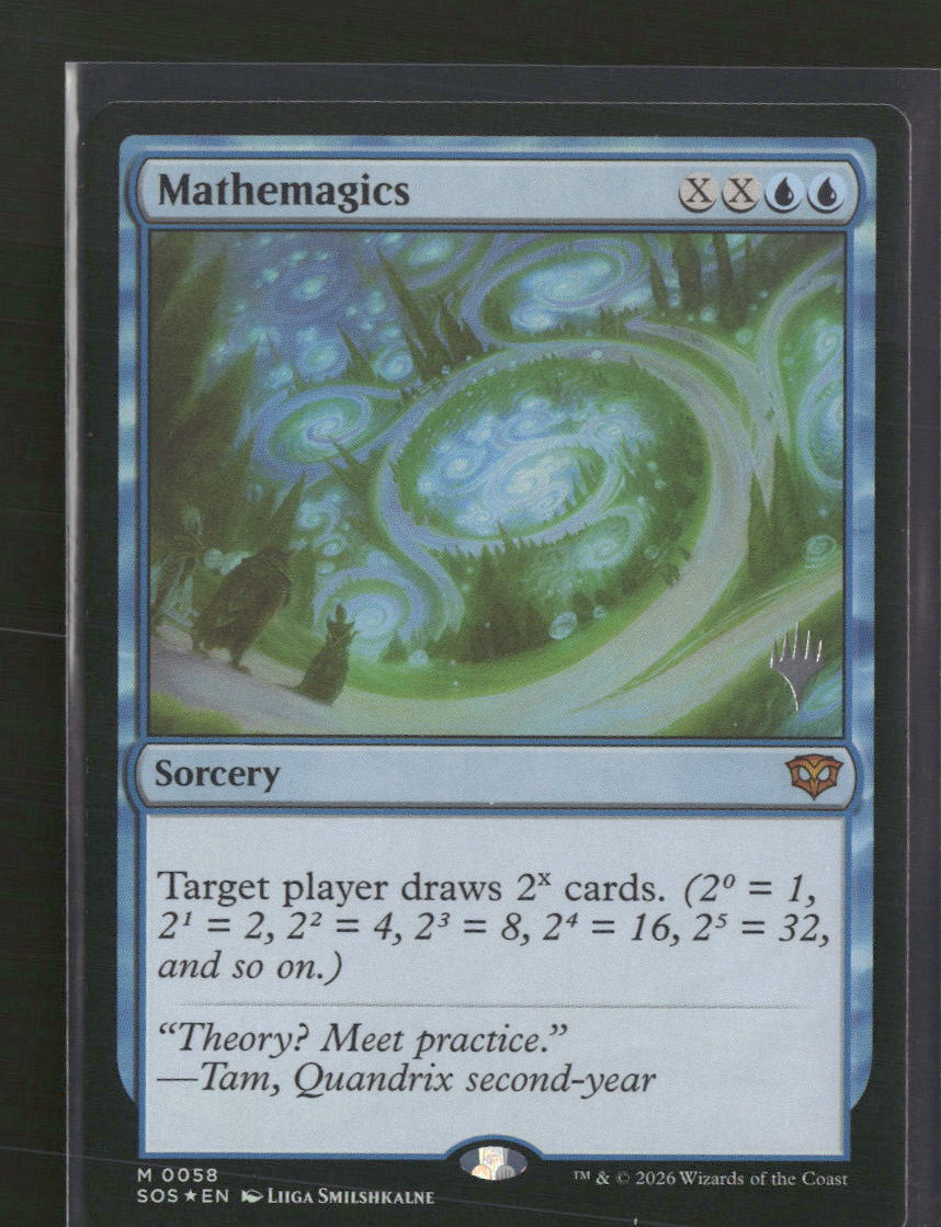 Promo Pack: Secrets of Strixhaven Mathemagics #58 - Golden Apple Comics