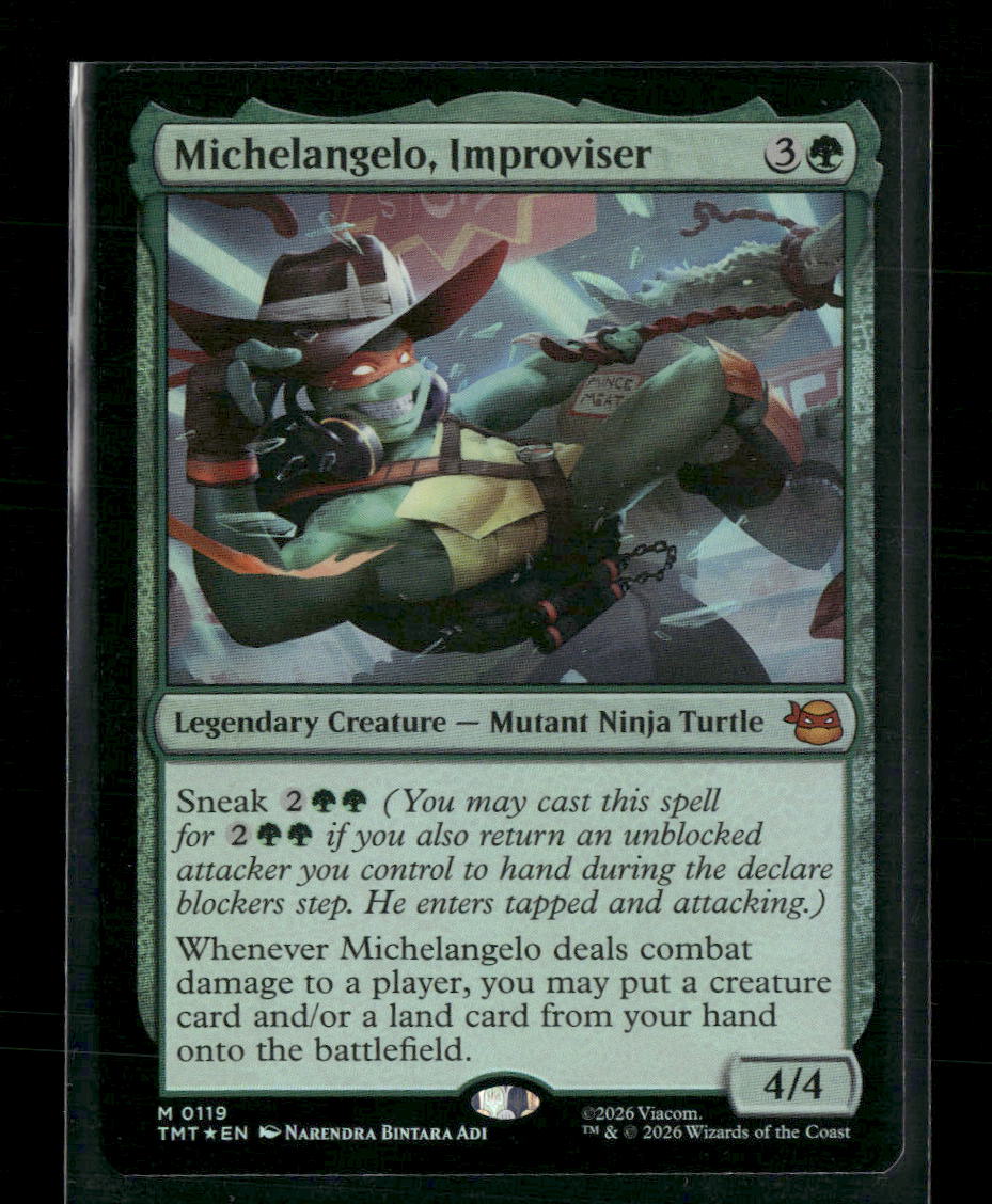 Teenage Mutant Ninja Turtles Michelangelo, Improviser #119 - Golden Apple Comics