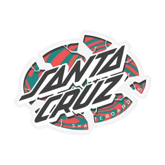 Santa Cruz Warp Broken Dot 5" Sticker