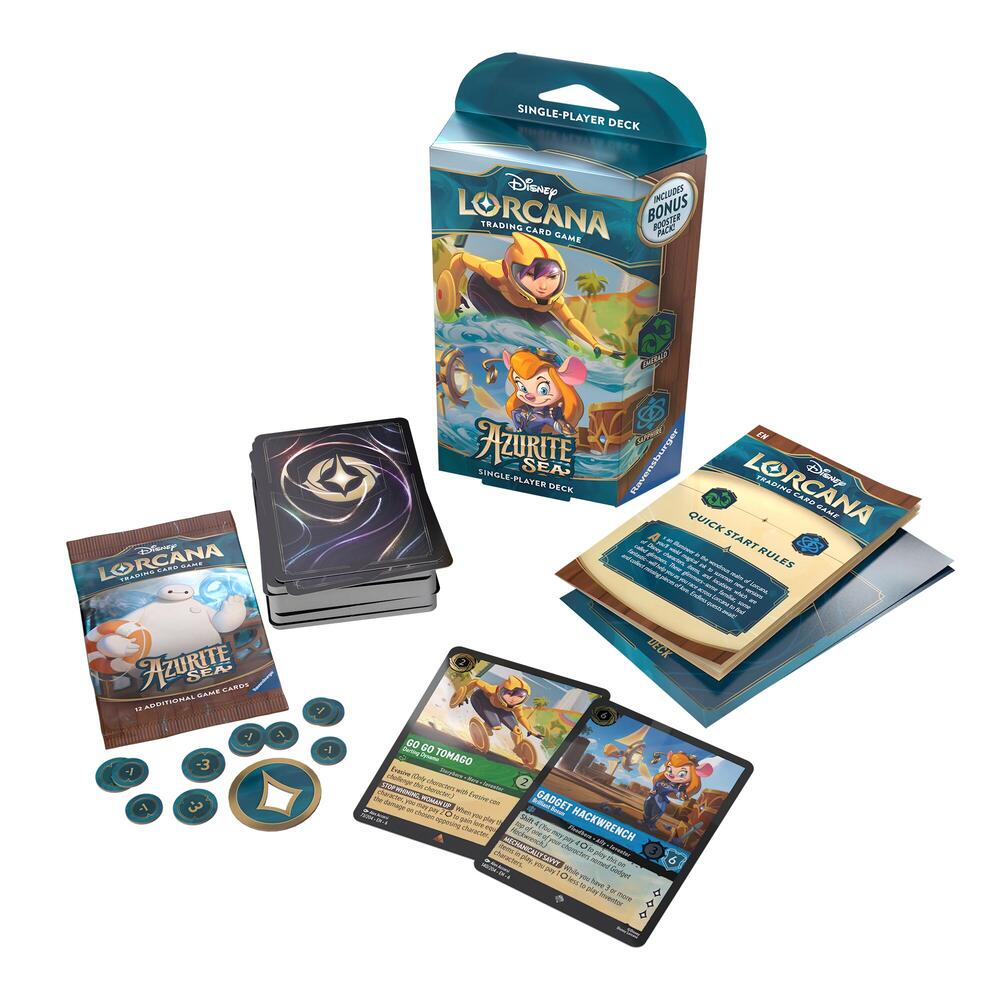 Disney Lorcana: Azurite Sea  - GoGo Tomago and Gadget (Emerald/Sapphire)