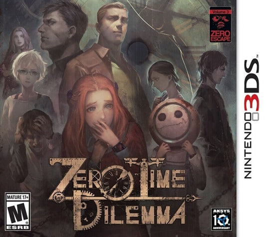 Zero Escape: Zero Time Dilemma (Nintendo 3DS)