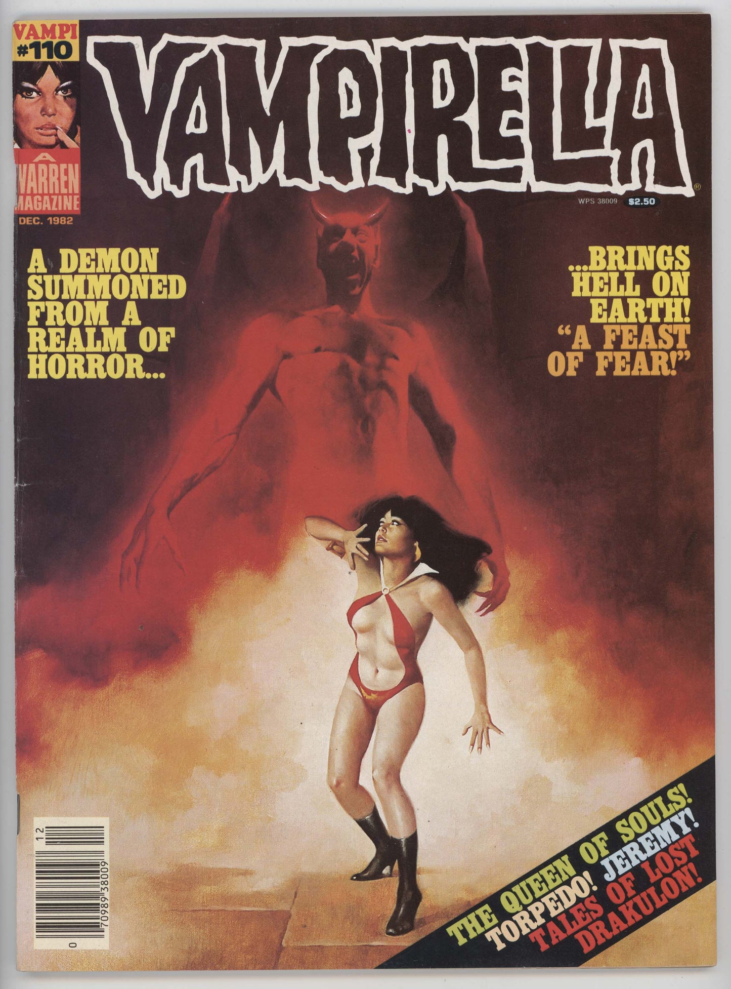 Vampirella 110 Warren 1982 VF Enrich Torres GGA Magazine