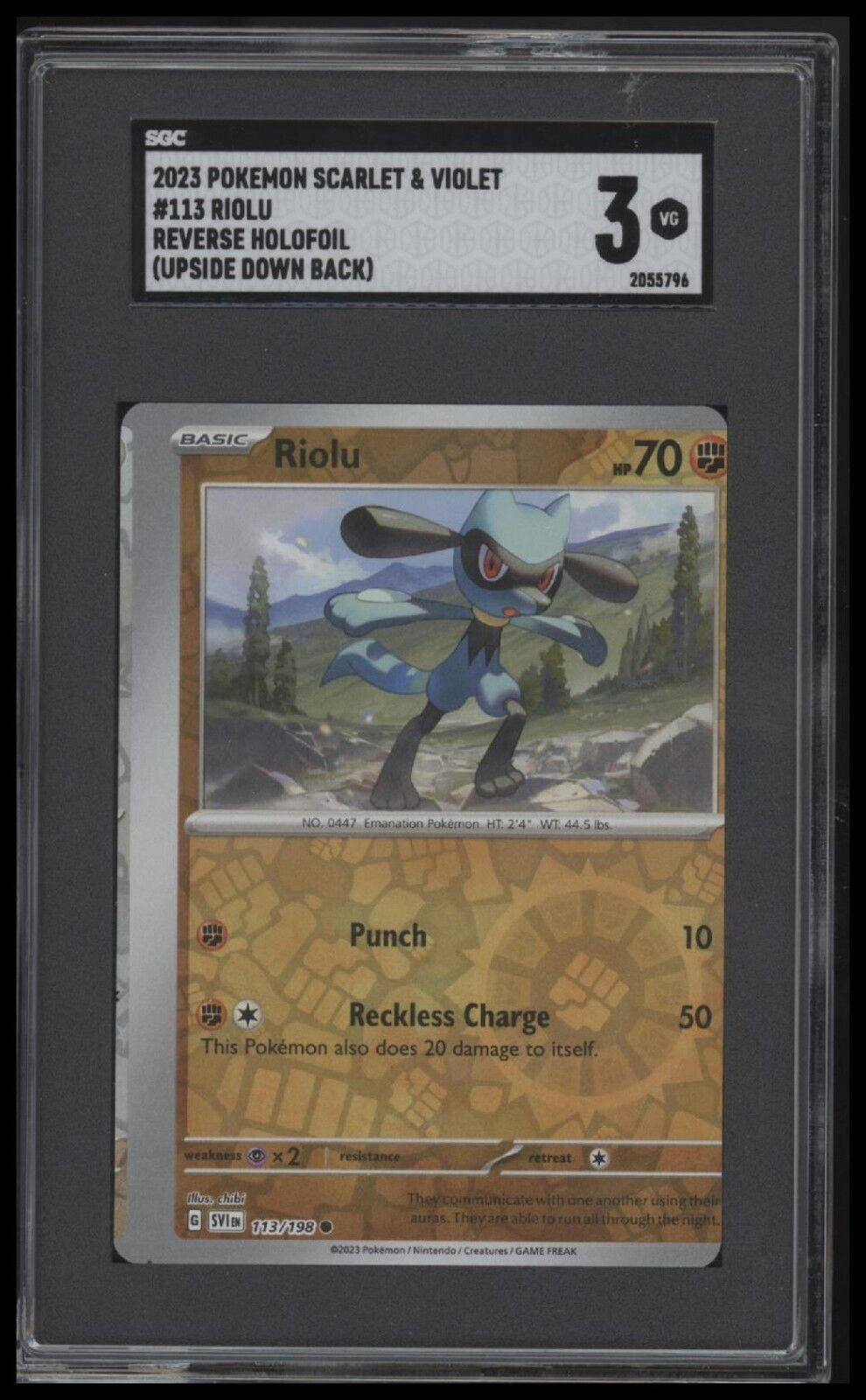 2023 Scarlet & Violet 4-Card Consecutive Cut Error & Upside Down Back - See Desc