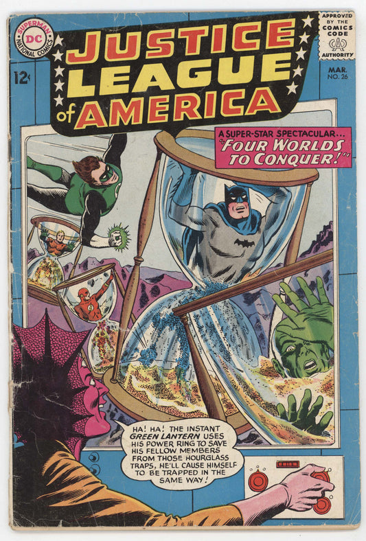 Justice League Of America 26 DC 1964 GD VG Green Lantern Batman Flash Aquaman