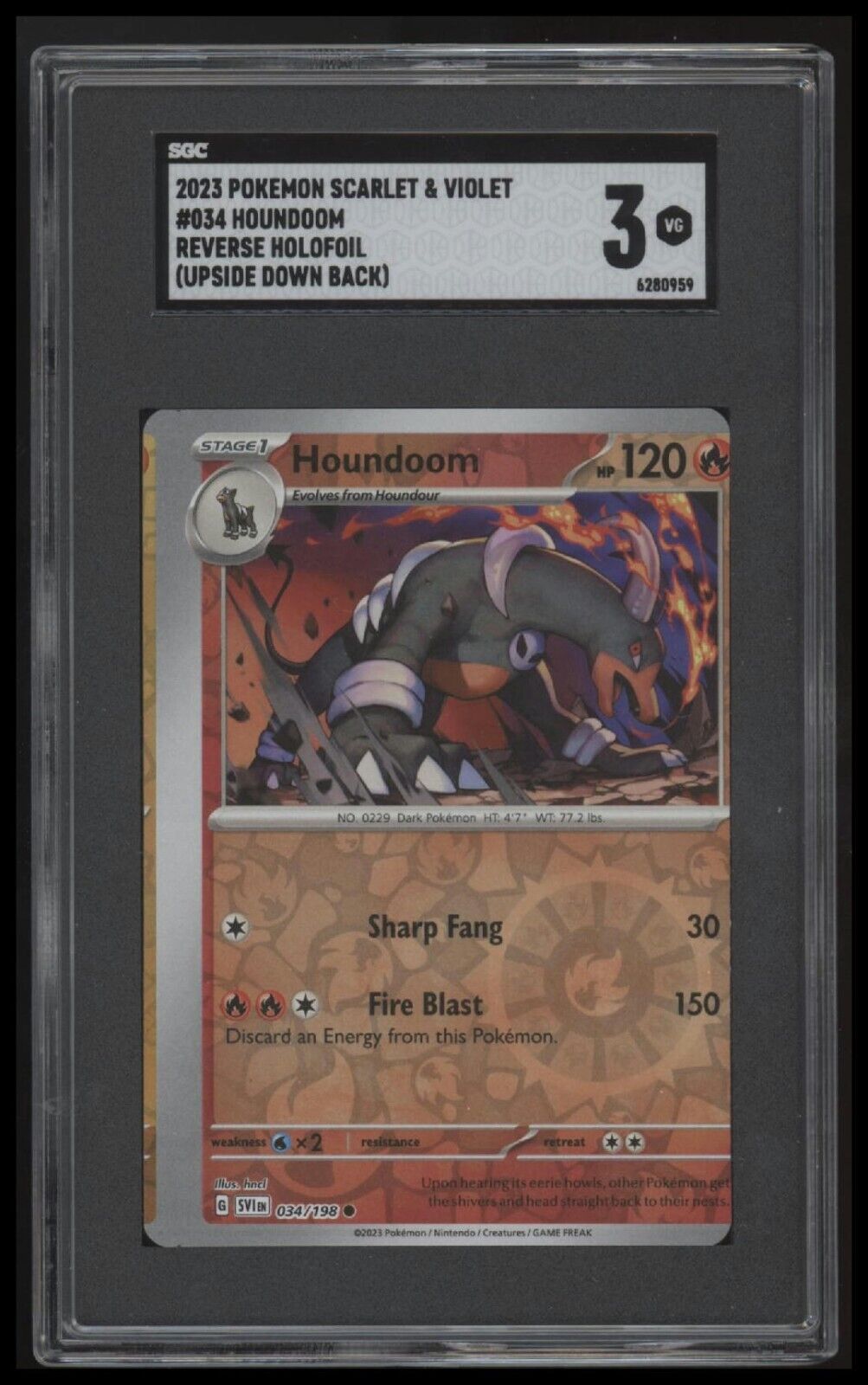 2023 Scarlet & Violet 4-Card Consecutive Cut Error & Upside Down Back - See Desc