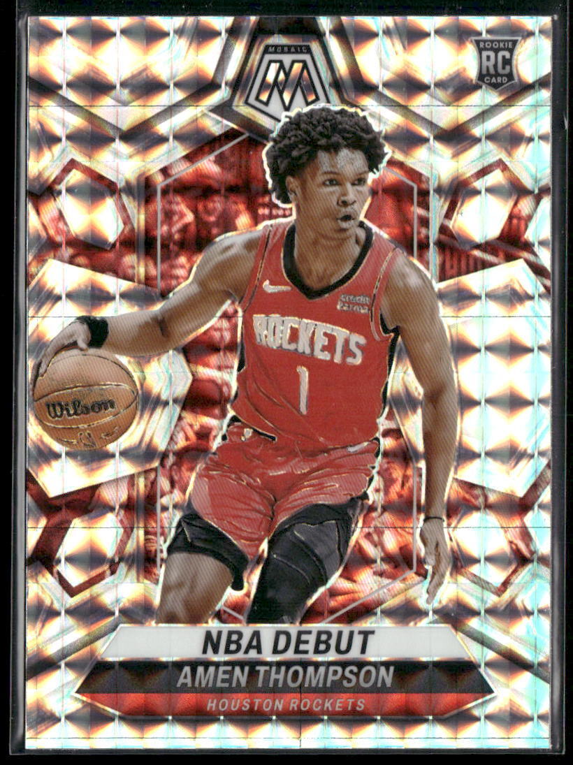 2023-24 Panini Mosaic #269 Amen Thompson Mosaic
