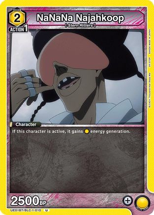 NaNaNa Najahkoop (UE01BT/BLC-1-010) - UE01BT BLEACH ThousandYear Blood War