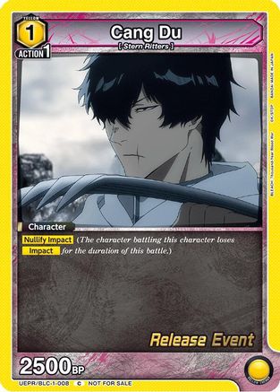 Cang Du (UEPR/BLC-1-008) - UE01BT BLEACH ThousandYear Blood War Release Event Cards