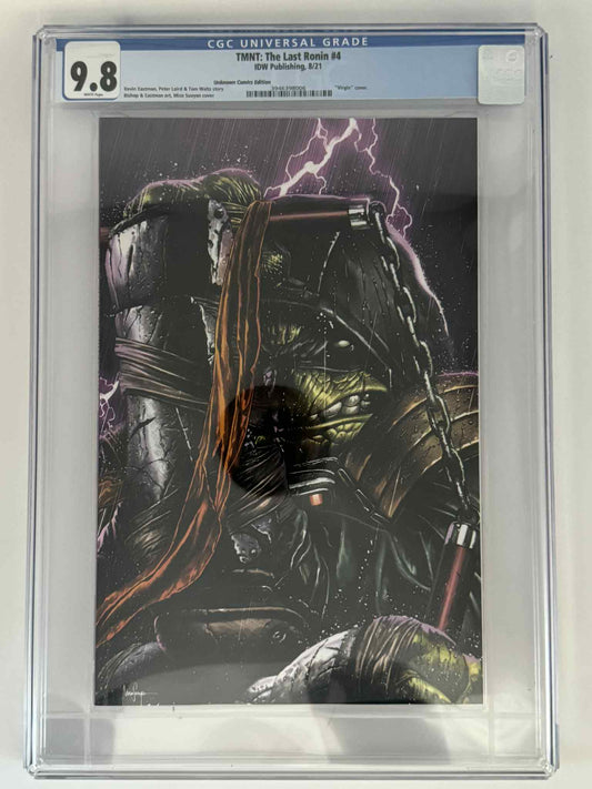 TMNT: The Last Ronin #4 CGC 9.8 Blue Label Suayan Exclusive Virgin Var